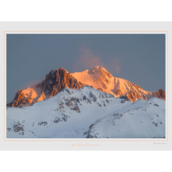Face sud de la Dent Parrachée (La chaise du Pape)