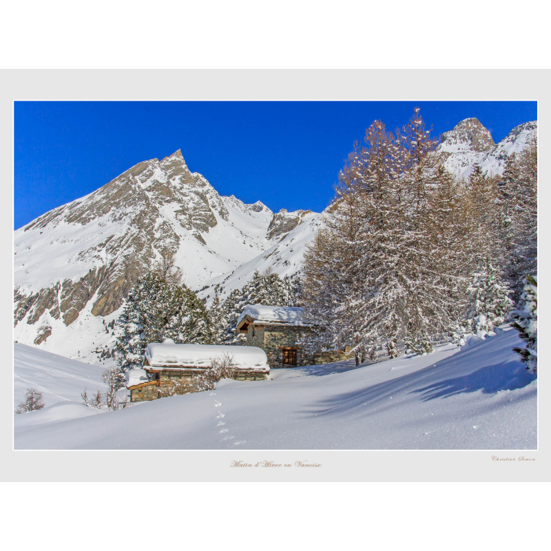 L'Aiguille Doran et le Râteau d'Aussois vus de l'Orgère