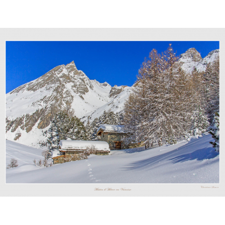 L'Aiguille Doran et le Râteau d'Aussois vus de l'Orgère