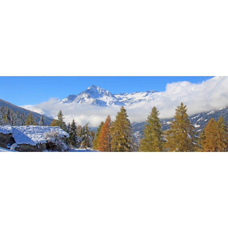 Chalet de Saint Genix sur la route du col du Mont-Cenis