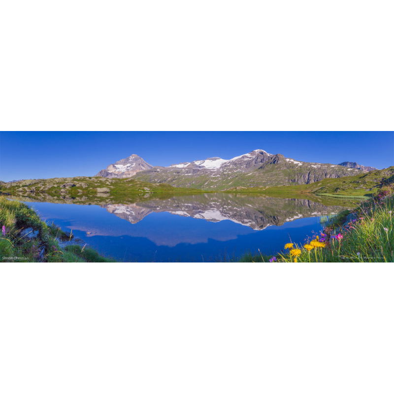 La Dent PArrachée au Dôme de chasseforet dans le lac Blanc