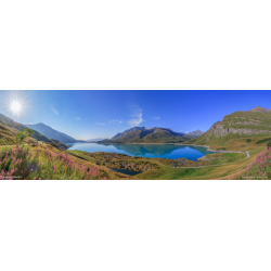 Le lac du Mont-Cenis.