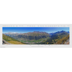 La vallée de la Haute-Maurienne de Lanslebourg à Bessans.