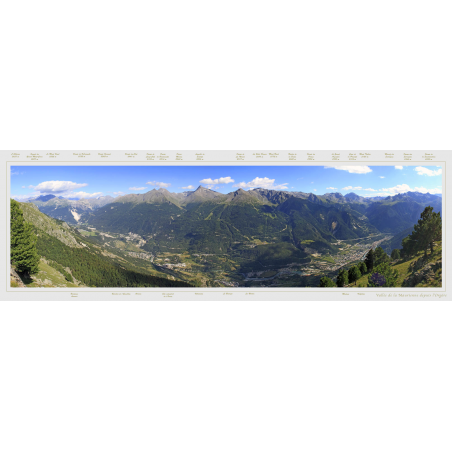 La vallée de la Maurienne de Modane à Bramans