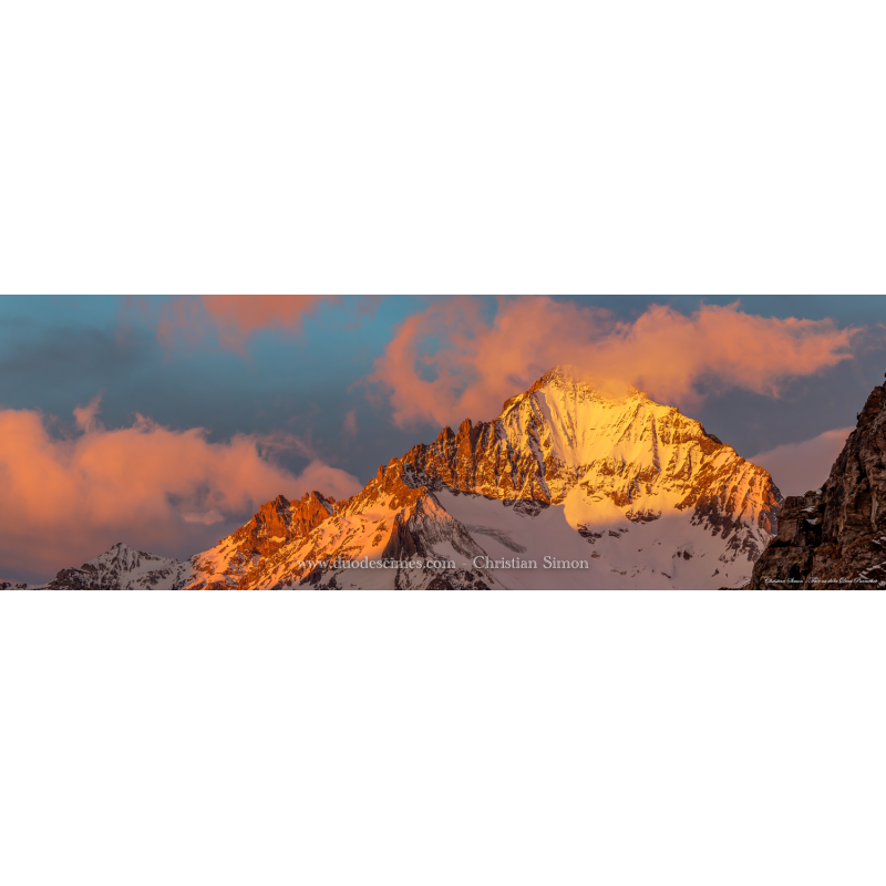 Nuages sur la Dent Parrachée